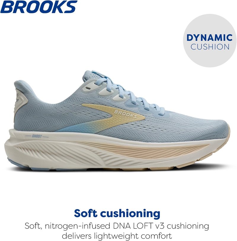 Brooks Women's Ghost 17 Running Shoes - Lightweight & Comfortable | Perfect for All Distances