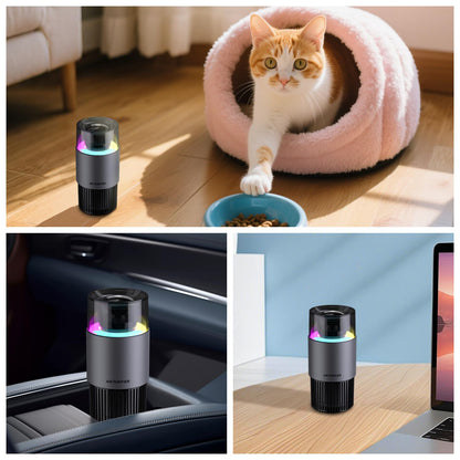 JOSTART Portable HEPA Air Purifier with negative ion Purification, for Car, Truck, RV/Camper, for Smoke,Pet Dander, Dust, Pollutants for Clean Air