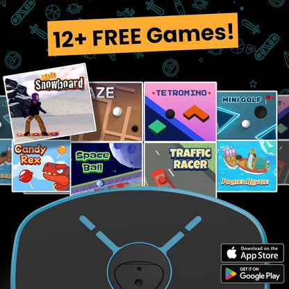 GoBalance Play & Sport - Premium Interactive Wooden Balance Board with Smart Bluetooth Sensor & Free App. 12 Fun Games, Core Sports Training, and Full-Body Workouts. Perfect for the Entire Family.