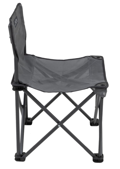 ALPS Mountaineering Adventure Folding Camping Chairs - Durable Mesh Fabric Over Powder Coated Aluminum with Simple Compact Design and Shoulder Carry Bag, Charcoal