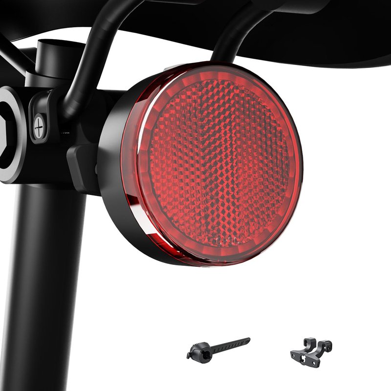 G2FS LITH Brake Sensing Bike Tail Light, Ultra Bright IPX6 Waterproof Bicycle Rear Cycling Safety Flashlight Type C USB Rechargeable, 5 Light Modes Night Ride Hiking, Cycling, Camping