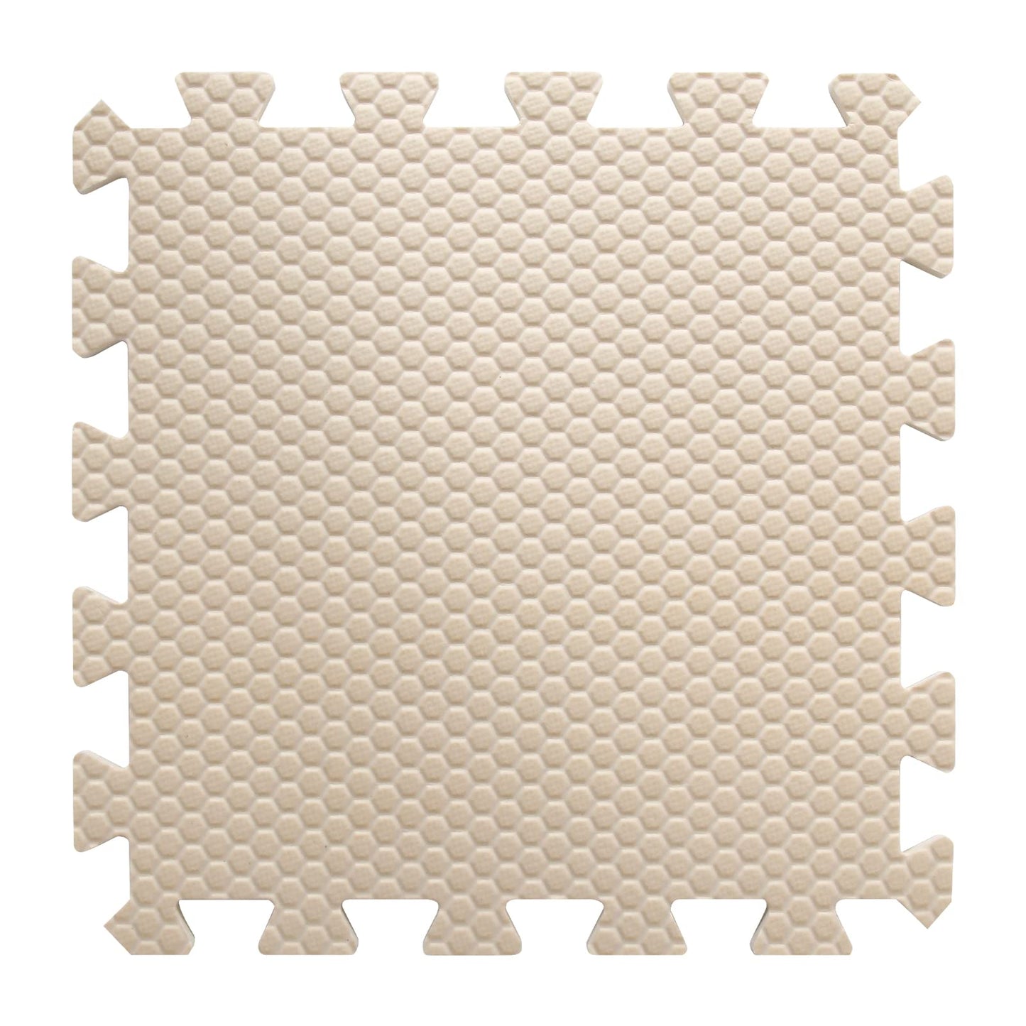 Smabee 16pcs Interlocking Printed Wood Grain EVA Foam Mats Protective Floor Tiles Exercise Play Mat for Kids Room Parlor Bedroom Home 11.8" x 11.8" (Wood Grain Brown)