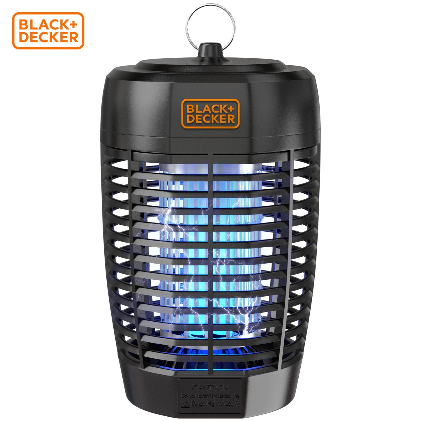 BLACK+DECKER Bug Zapper- Mosquito Repellent Outdoor & Fly Traps for Indoors- Mosquito Killer & Fly Zapper - Gnat & Moth Traps for Home, Deck, Garden, Patio & More