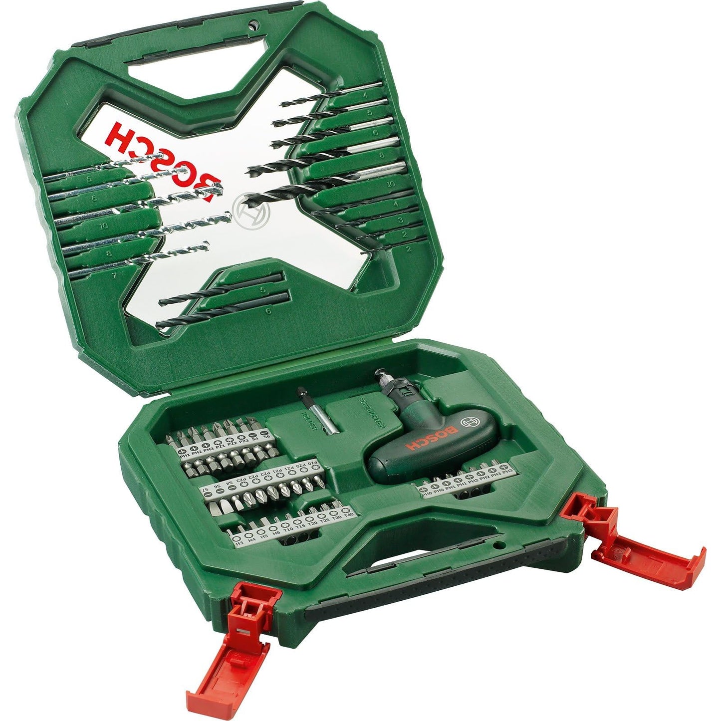 Bosch 2607010610 54-Piece X-Line Classic Drill and Screwdriver Bit Set