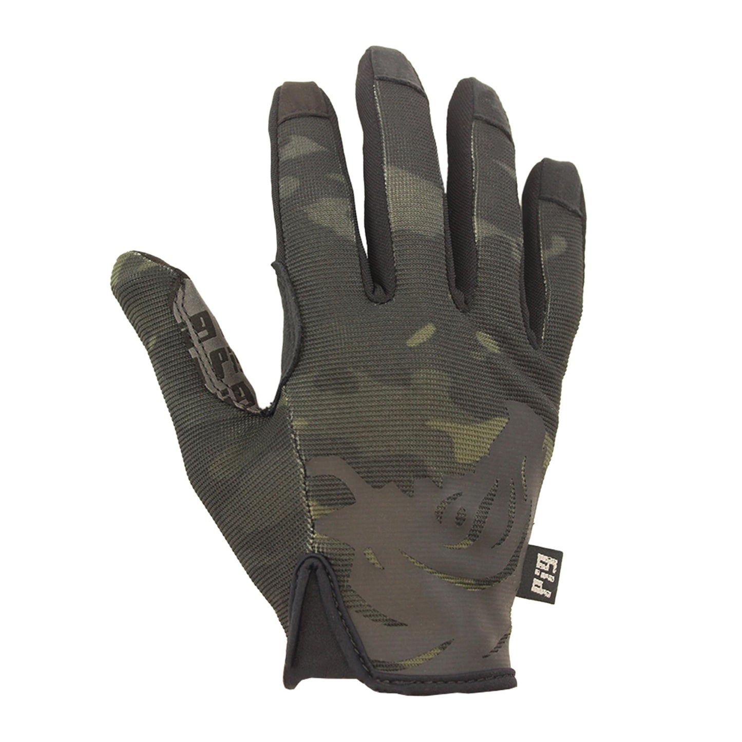 PIG FDT Delta Utility Gloves, Touchscreen Compatible, High Dexterity for Shooting Sports, 1 Pair, Multicam Black, Small