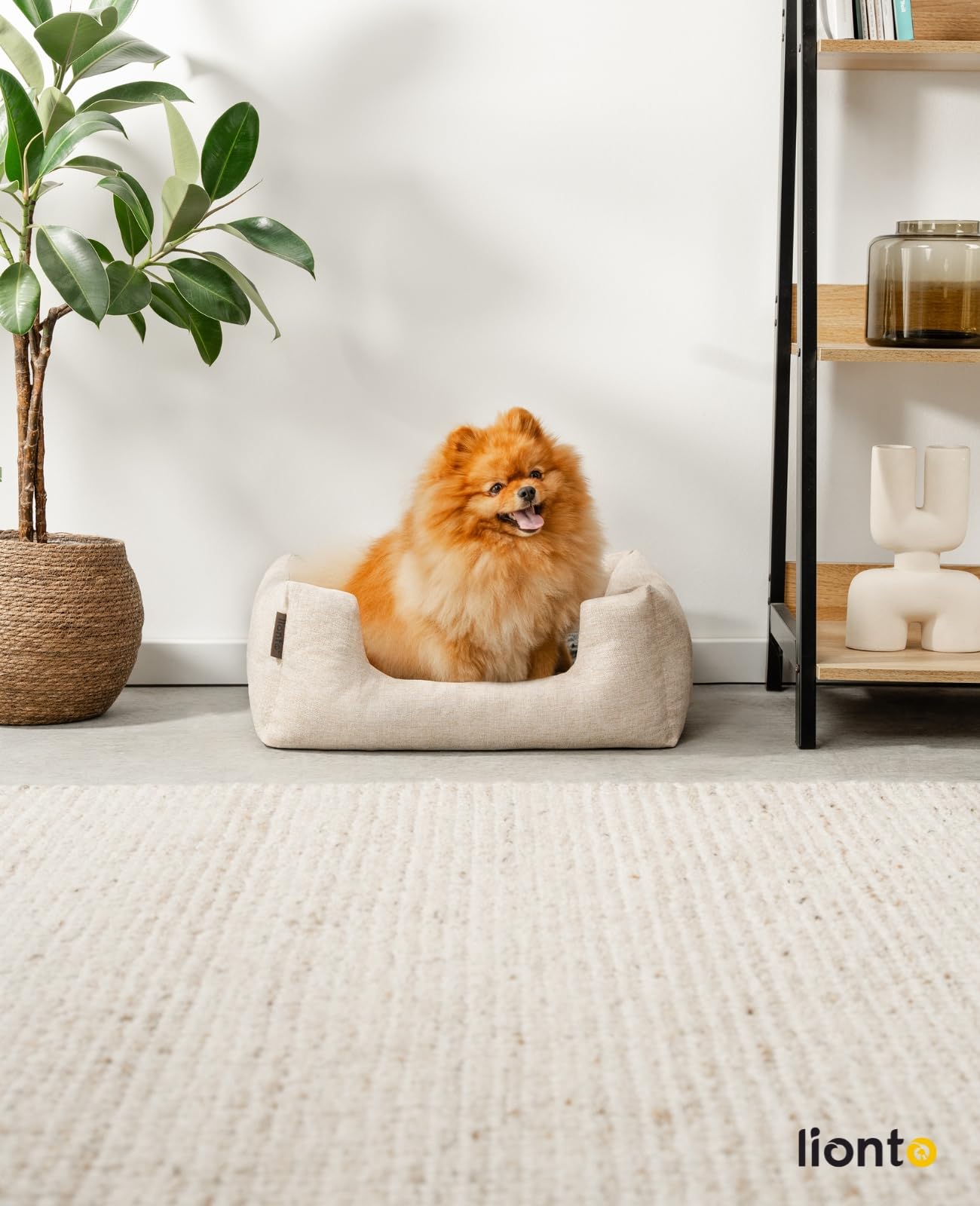 dibea Dog Bed with Reversible Dog Cushion.