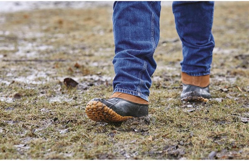 Men’s Insulated Leather Duck Boots - Waterproof Winter Shoes | 400g Insulation