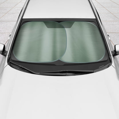 BDK 2PC Charcoal Gray Car Windshield Sun Shade – Sun Visor & Sunshade for Car Windshield – UV Rays Interior Protection - Easy Setup & Keeps Your Vehicle Cool – SUV & Truck Accessories - 31.75 x 28.75