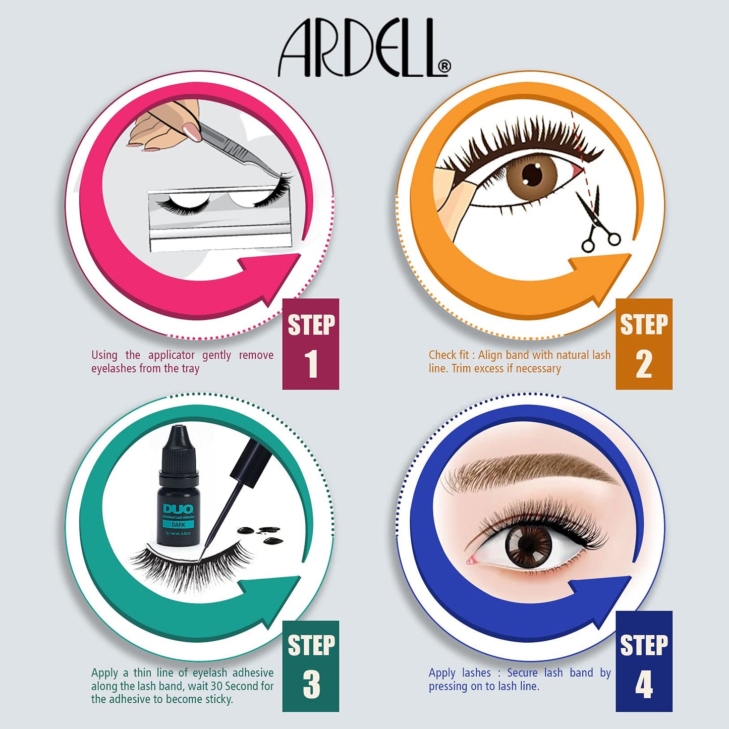 Ardell Professional Magnetic Liner & Lash Wispies Black
