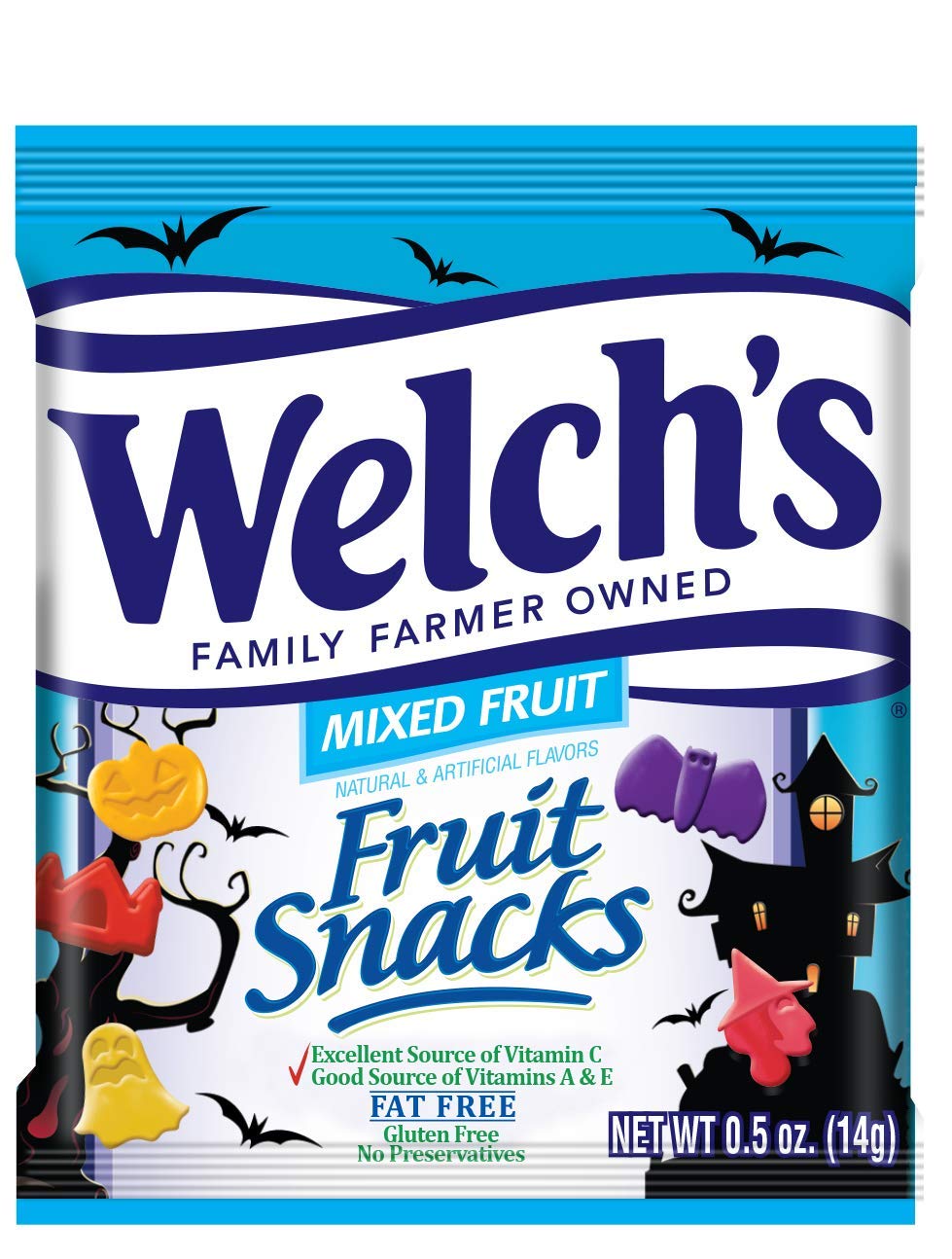 Welch's Halloween Fun Size Fruit Snacks, 0.5 Ounce, 85 Count