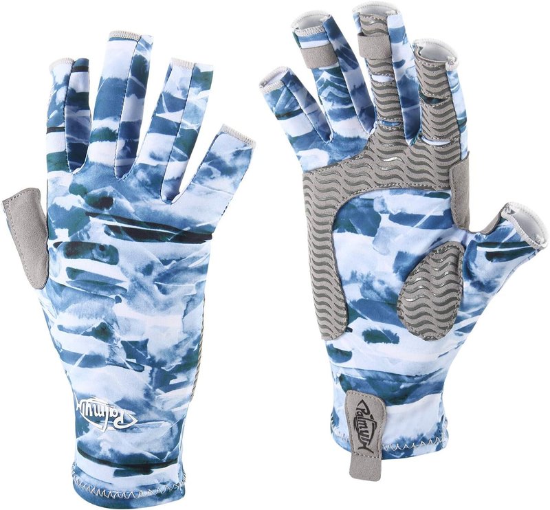 UV Protection Fishing Fingerless Gloves - UPF50+ Sun Gloves for Men & Women | Ideal for Kayaking, Hiking, Paddling