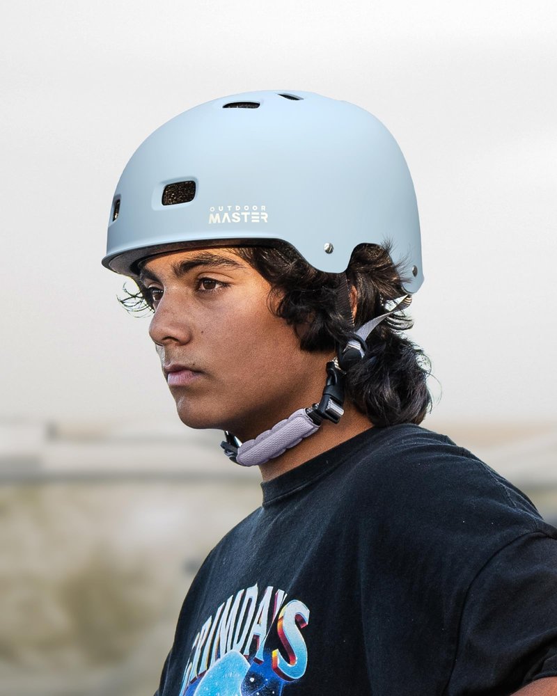 OutdoorMaster Skateboard Cycling Helmet - Two Removable Liners Ventilation Multi-Sport Scooter Roller Skate Inline Skating for Kids, Youth & Adults