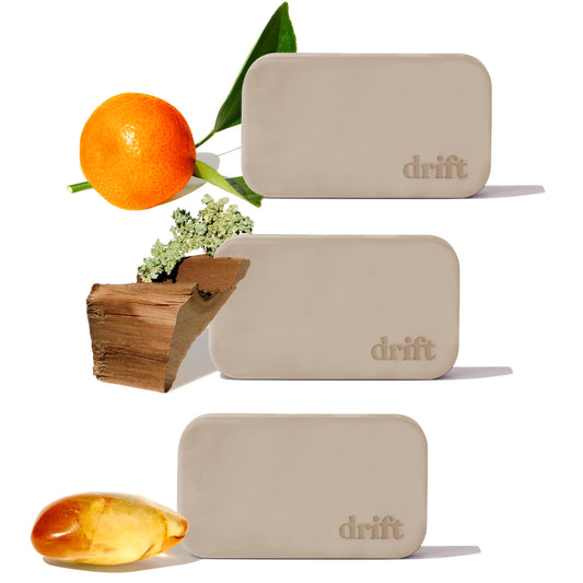 Drift Car Air Freshener - Stone Air Freshener - Car Odor Eliminator - Scent Variety Pack Refill - Pack of 3 - NO CLIP INCLUDED