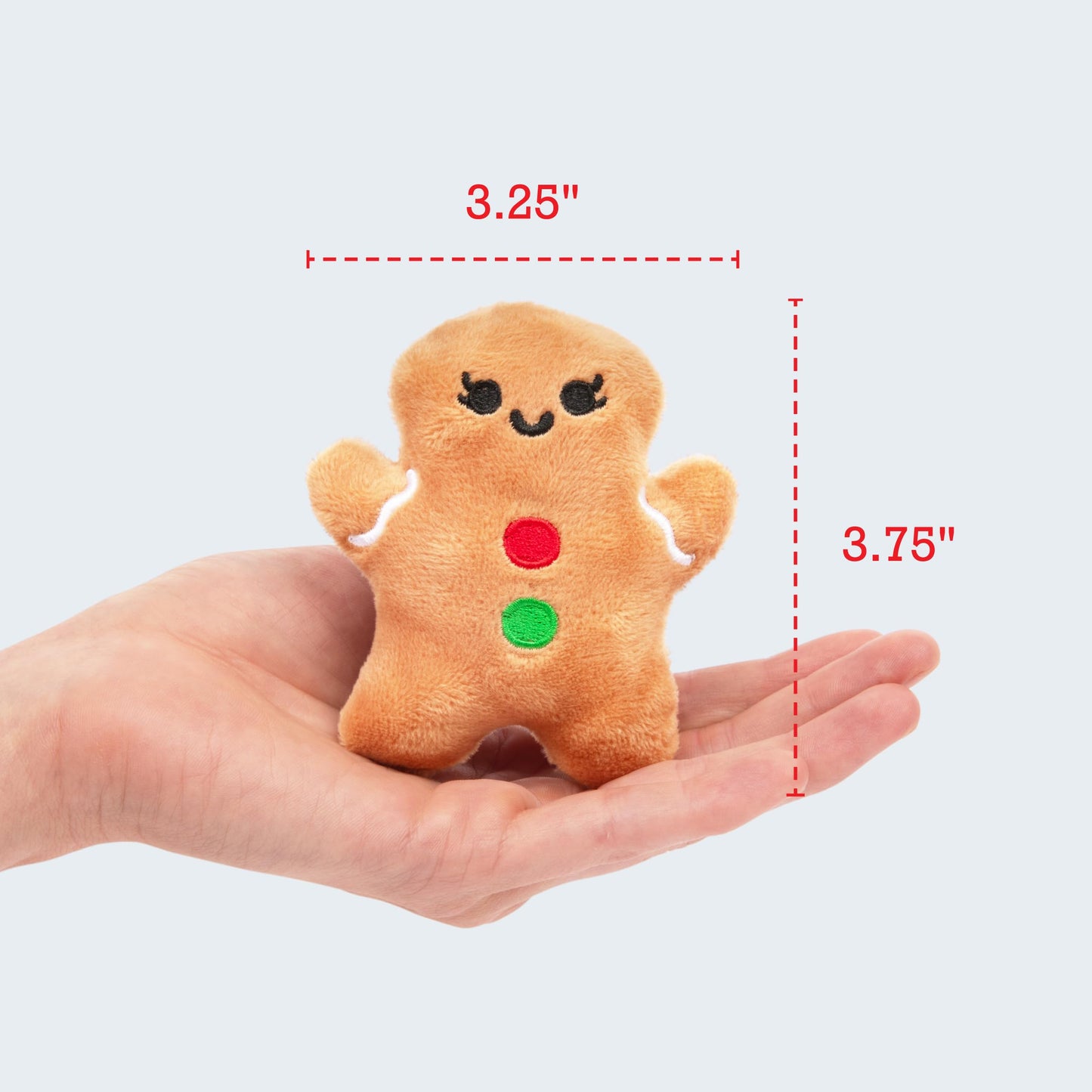 WHAT DO YOU MEME? Emotional Support Gingerbreads by Relatable, Cuddly Plush Toys and Stuffed Animals, Includes 5 Plushies with Basket, Cute Christmas Decor or Funny White Elephant Gift Idea