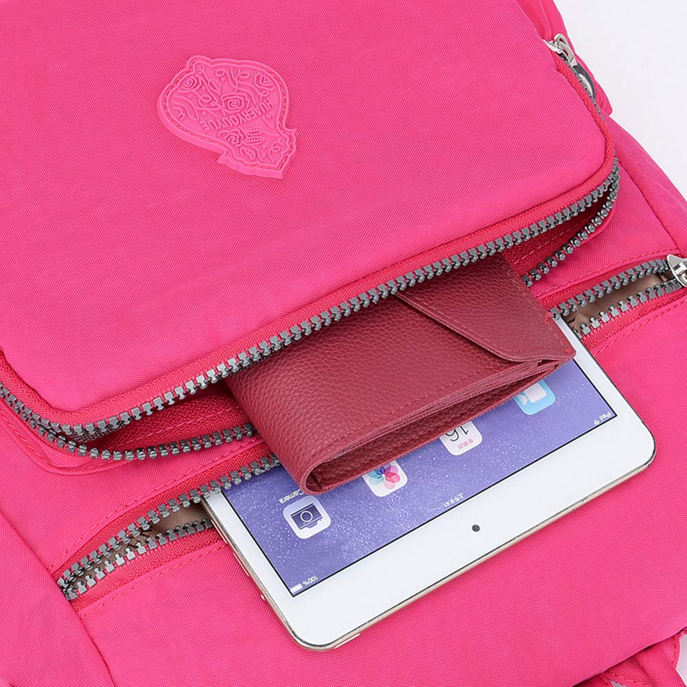 Estwell Women Backpack Ladies Rucksack Handbag Anti-theft Waterproof Nylon School Bag Travel Casual Daypack Fashion Shoulder Bag