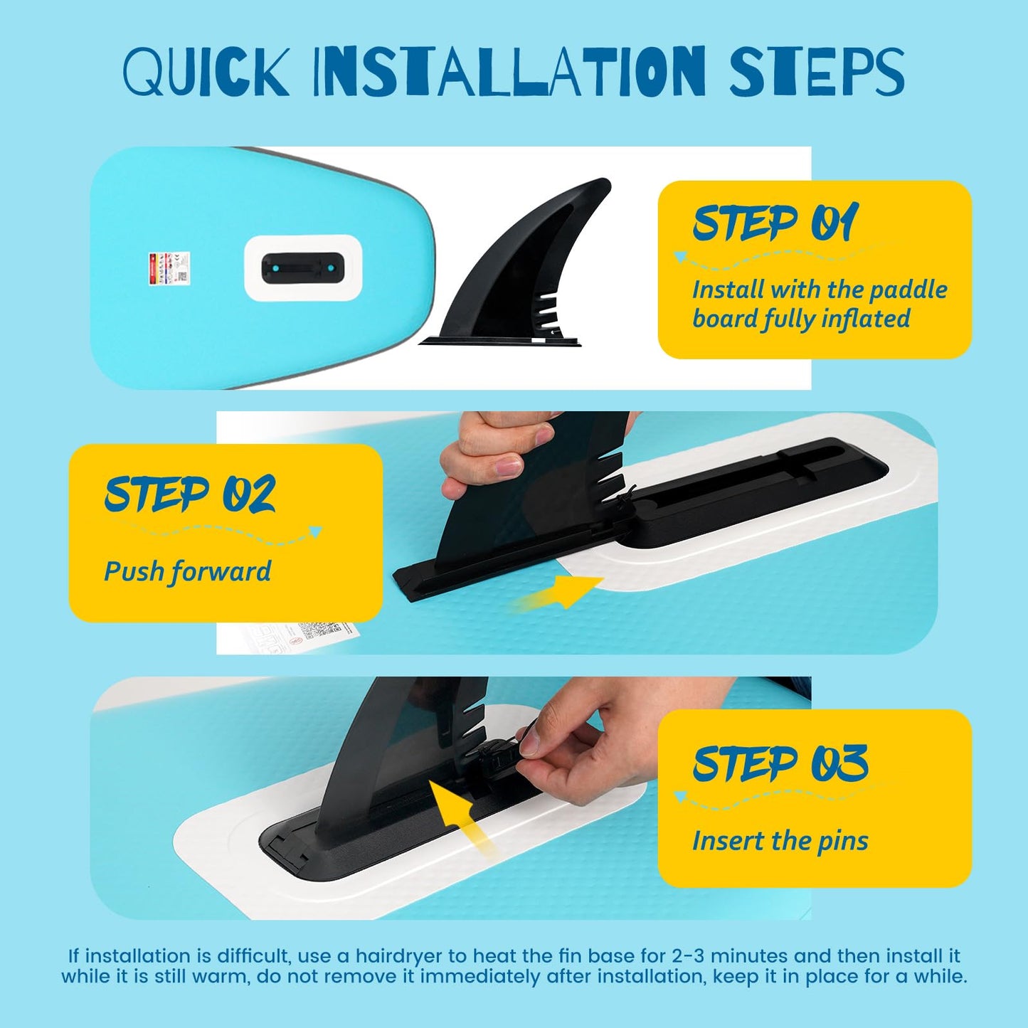 FunWater SUP Inflatable Stand Up Paddle Board Ultra-Light Inflatable Paddleboard with Accessories, Fin, Adjustable Paddle, Pump, Backpack, Leash