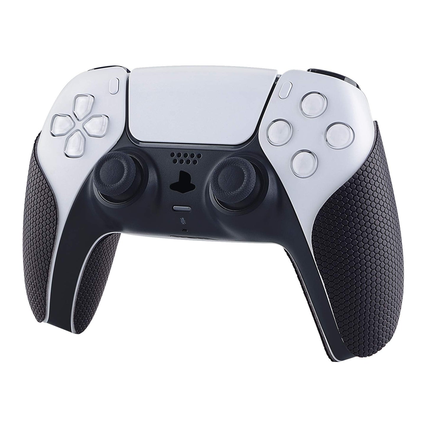 eXtremeRate PlayVital Anti-Skid Sweat-Absorbent Controller Grip for ps5, Professional Textured Soft Rubber Pads Handle Grips for ps5 Controller