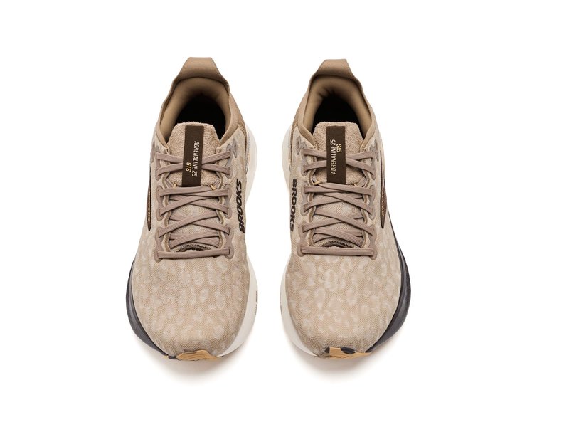 Brooks Womens Adrenaline GTS 25 Griege/Chocolate/Latte 8.5 Medium