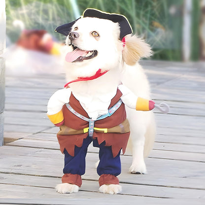 NACOCO Pet Dog Costume Pirates of The Caribbean Style (Large)