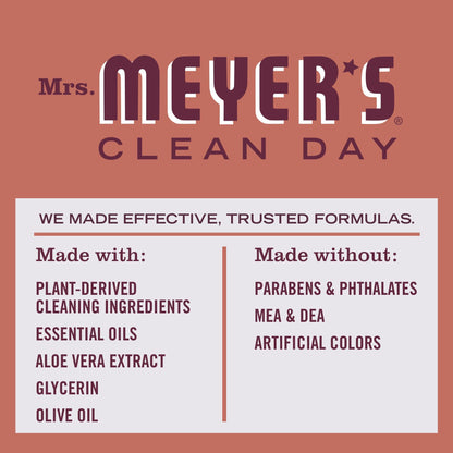 Mrs. MEYER'S CLEAN DAY Liquid Hand Soap, Fall Leaves Scent, 12.5 fl oz (Pack of 1)