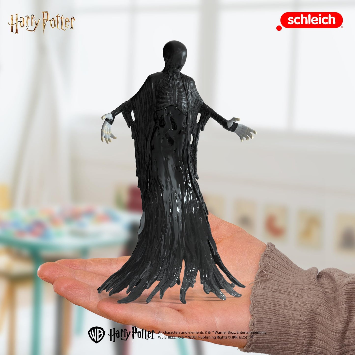 Schleich Harry Potter - 6" Dementor Figurine - Wizarding World Collectible Figures for Kids and Adults - Halloween Dementor Decoration - Toys for Ages 6+ | 13992