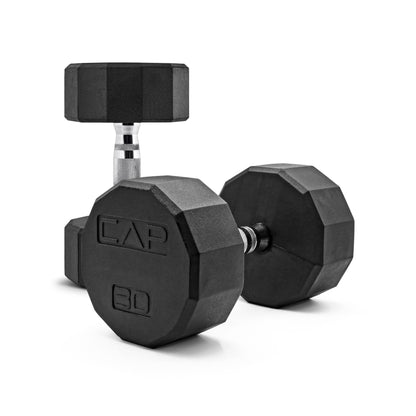CAP Barbell Coated Dumbbell Weight | Multiple Options Pairs & Sets
