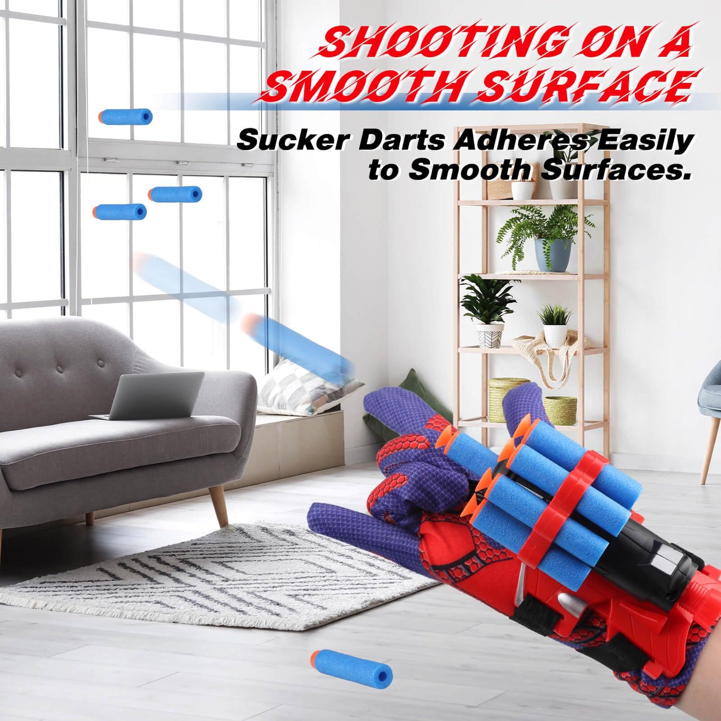 JONEG Web Shooters Toy for Kids 2 Pack, Toy for 3 4 5 6 7 8 Year Old Boy, Web Slinger with Spider Glove Launcher, Toys for Boys 4-6 6-8, Birthday Gifts