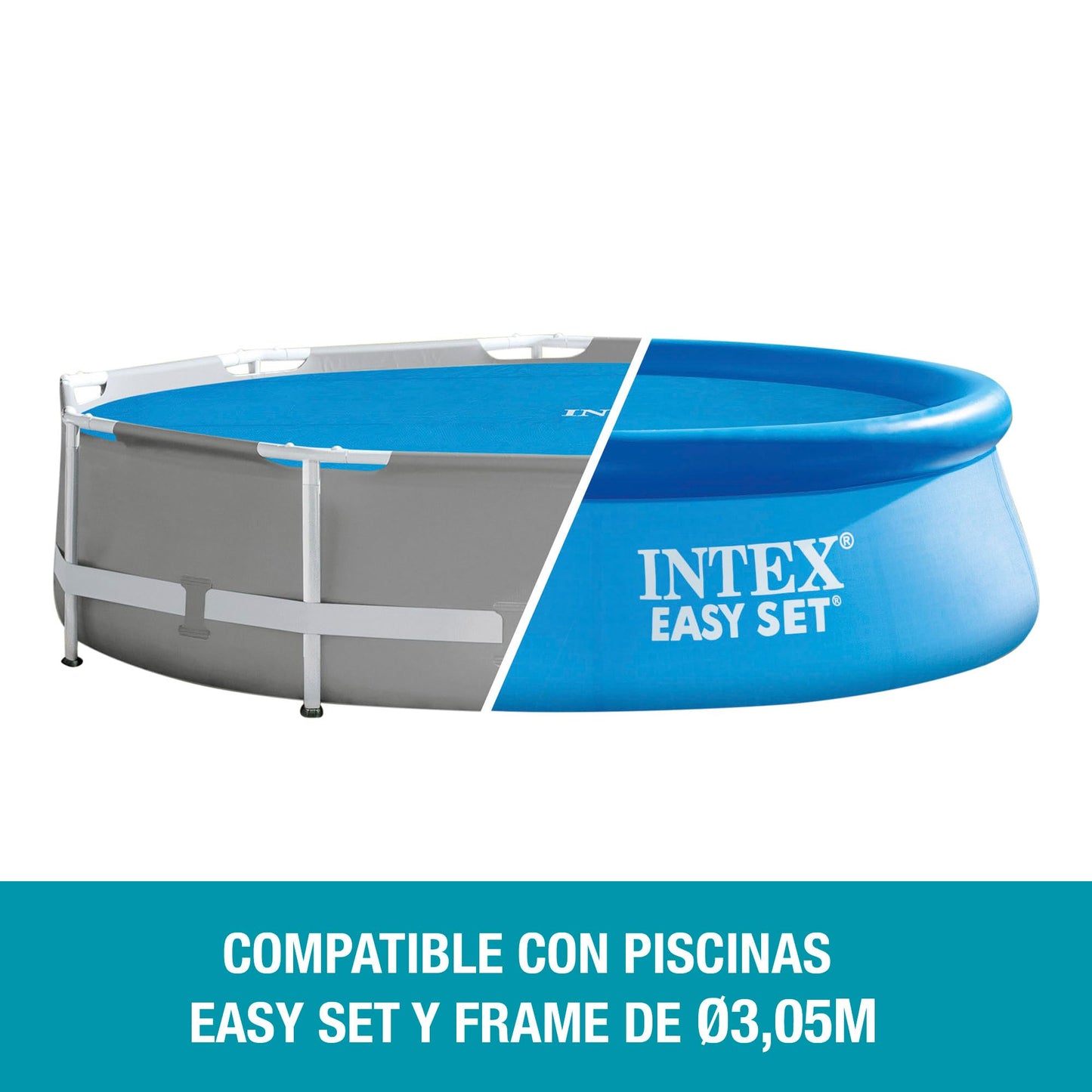 Intex Solar Pool Cover for 10ft Frame or Easy Set Pools #29021, #28011