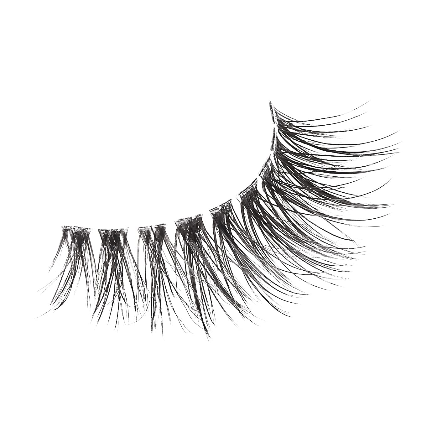 KISS Lash Couture Naked Drama False Eyelashes, 'Cruise', 16 mm, Includes 4 Pairs Of Lashes, Contact Lens Friendly, Easy to Apply, Reusable Strip Lashes