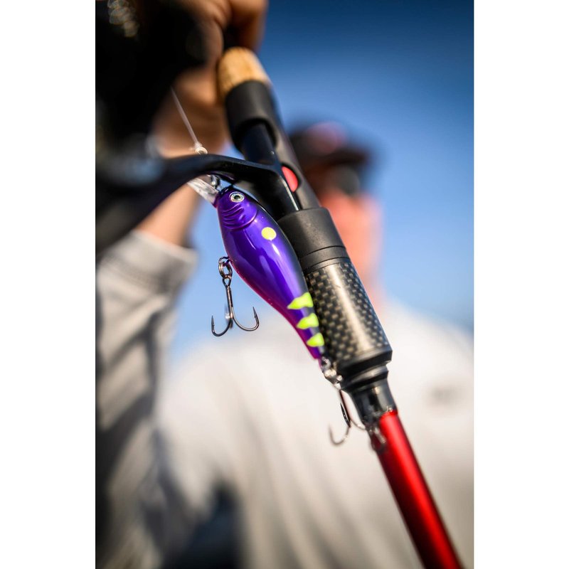 Berkley Flicker Shad Shallow Fishing Lure, Blue Tiger, 2/7 oz, 2 3/4in | 7cm Crankbaits, Size, Profile and Dive Depth Imitates Real Shad, Equipped with Fusion19 Hook