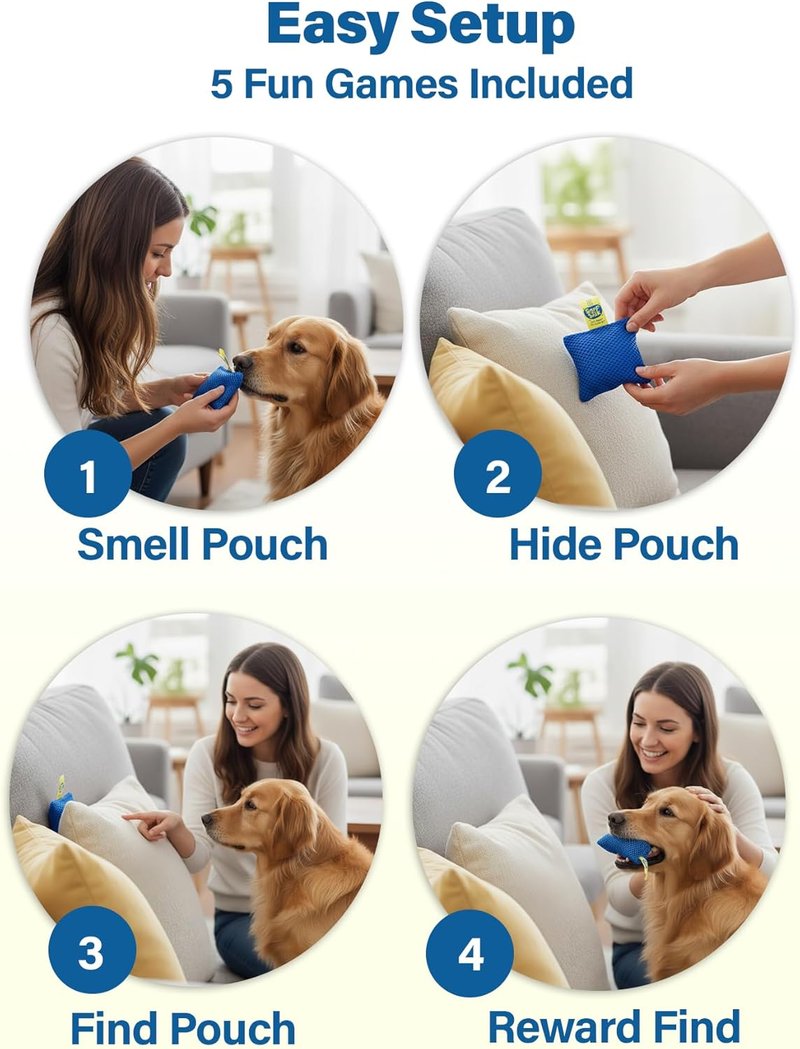 Original Dog Scent Training Kit - Nosework Agility Equipment for Mental Stimulation | Brain Games for Dogs
