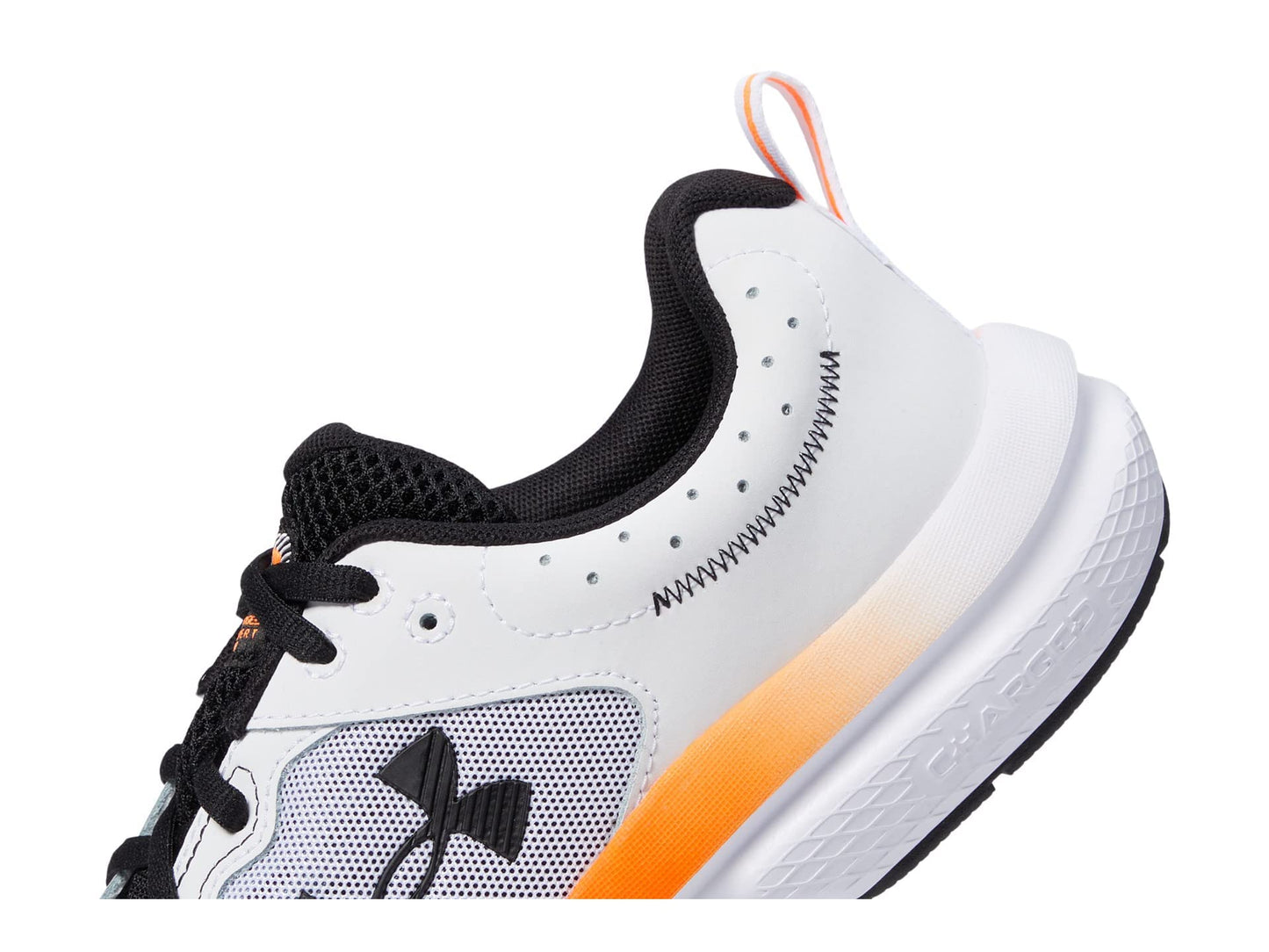 Under Armour Men's Charged Assert 10, (101) White/White/Black, 10.5, US
