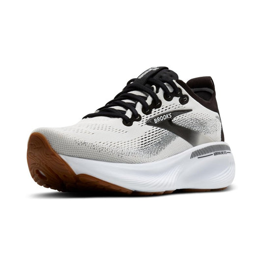 Brooks Women’s Adrenaline GTS 25 Supportive Running & Walking Shoe - White/Black/White - 12 Wide