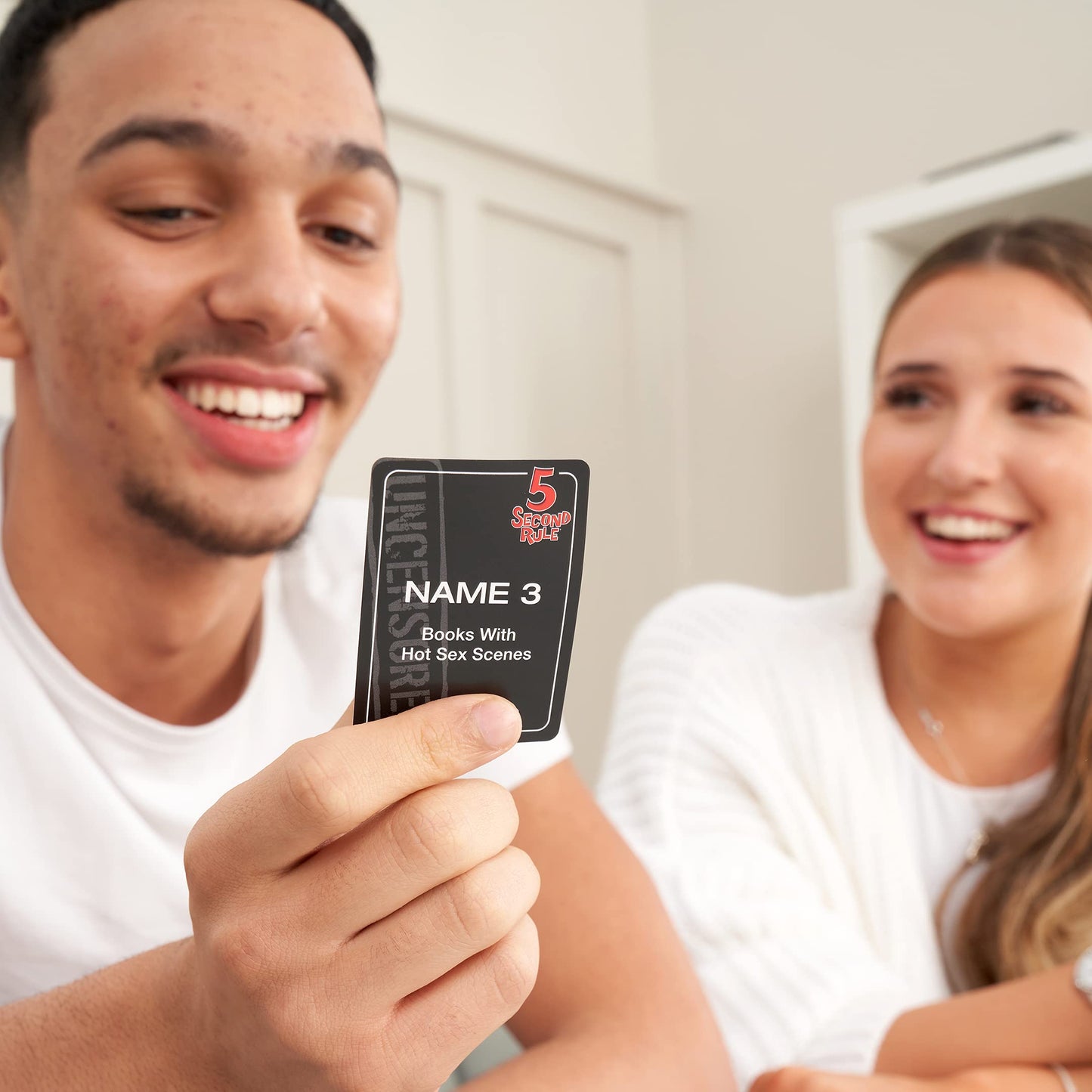 PlayMonster 5 Second Rule Uncensored| Simple Questions Card Game for Adult Party Fun| Drinking Games |Fast Paced Games | Games Night | Ages 17+