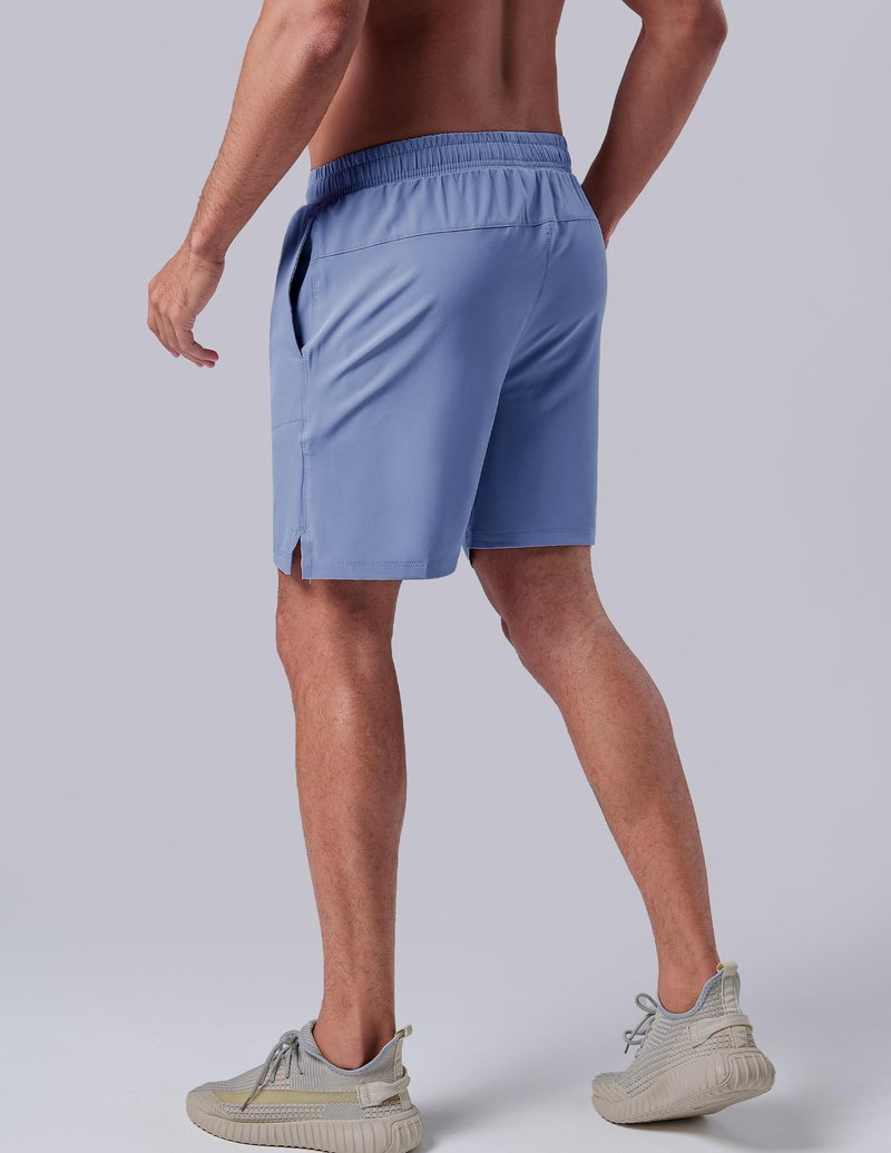 Liberty Pro 3 Pack: Men's 7" Running Shorts with Compression Liner Pockets, Athletic 2 in 1 Shorts for Workout Gym Quick Dry