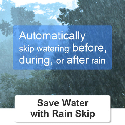 LinkTap G1S Wireless Water Timer (Gateway Not Included), Smart Irrigation Controller for Lawns & Gardens, Easy Install, Weather Aware, Greater Range than WiFi, App & Smart Assistant, IP66 Waterproof
