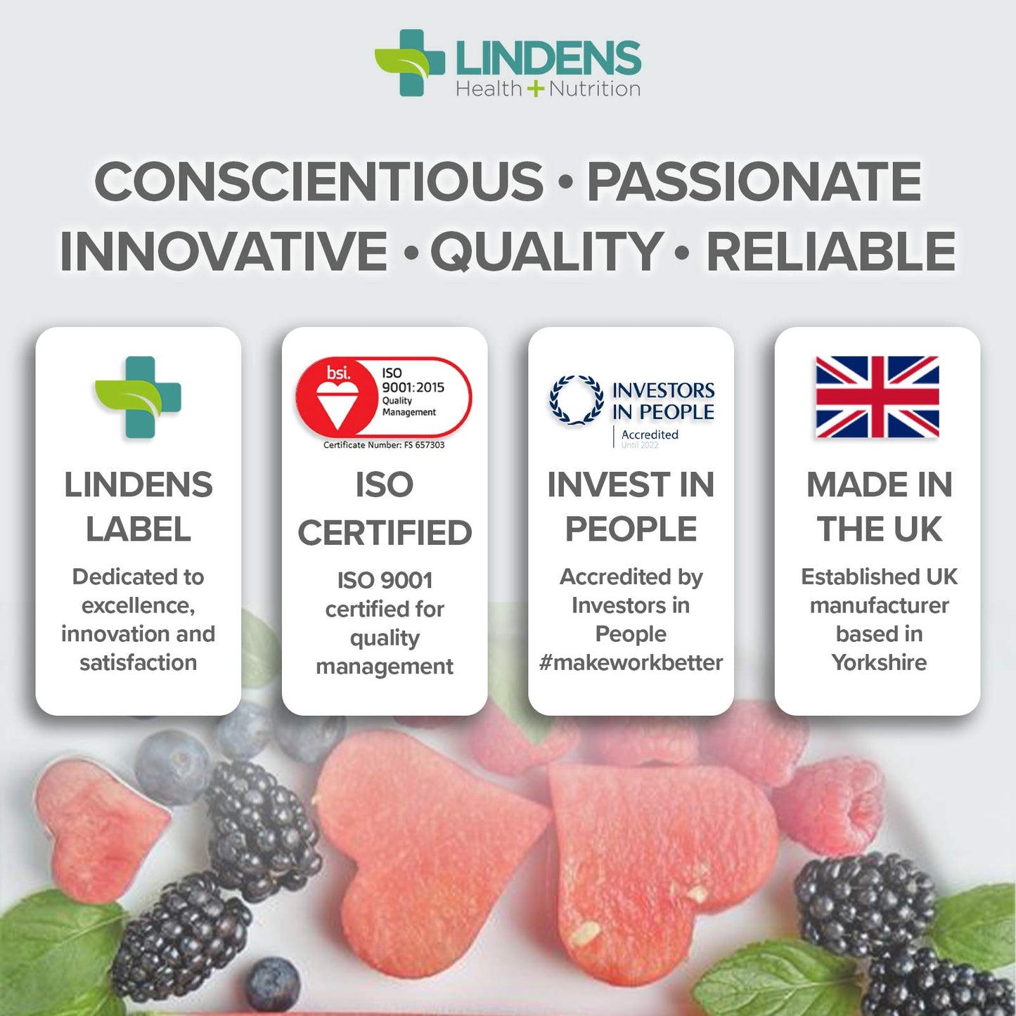 Lindens - Magnesium 500mg - 500 Tablets - UK Made, Reduces Tiredness & Fatigue, Supports Muscle & Nervous System Function - Bones & Teeth Health - Vegan, GMP & Letterbox Friendly