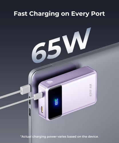 Portable-Charger-Power-Bank Travel Essentials Battery Pack USB C 30000mAh Built in Cable 22.5W Phone Fast Charging Powerbank Compatible with iPhone 16 15 14 13 12 11 iPad Samsung Google Xiaomi