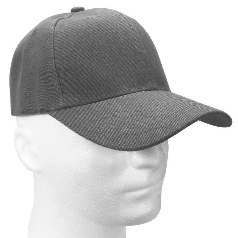Falari Baseball Cap Adjustable Size for Running Workouts and Outdoor Activities All Seasons (1pc Dark Grey)