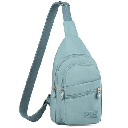 Small Sling Backpack Crossbody Sling Bag for Women, Chest Bag Daypack Fanny Pack Cross Body Bag for Outdoors Hiking Traveling - Black