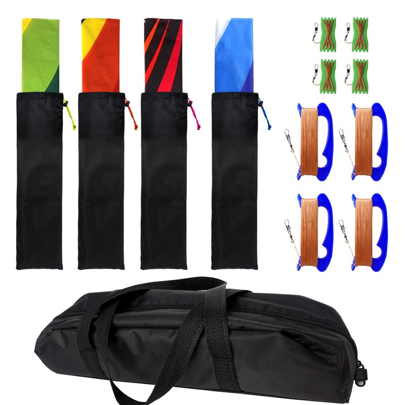 Delta Kites for Adults, Easy to Fly Kite, Best Kites (4 Pack Could be Stacked)