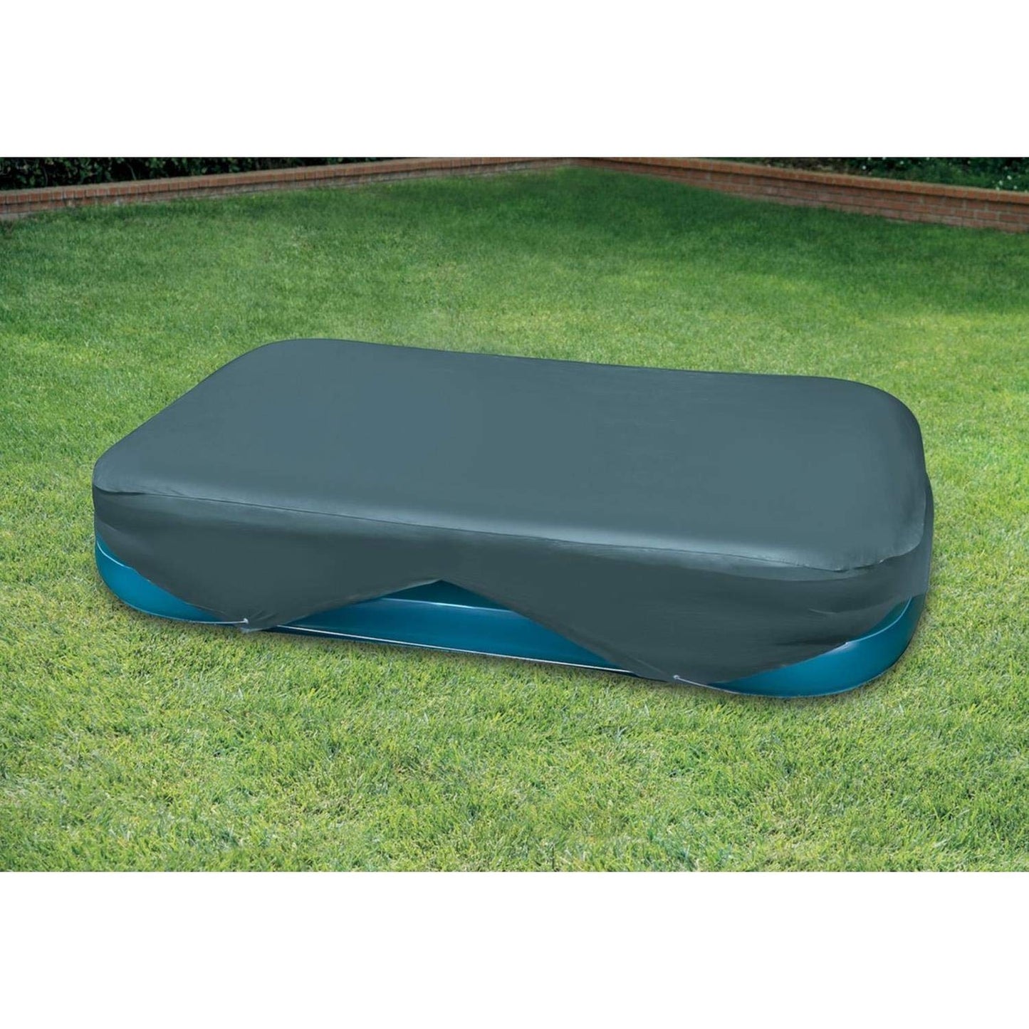 Intex 58412NP - Rectangular pool cover 305 x 183 cm and 262 x 175 cm, Neutral Color