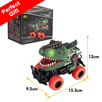 Delycazy Dinosaur Toys Cars for Kids Boys, Remote Control Car for Kids Toys Age 3 4 5 6 7 8 Year Old Boy Girl X-mas Birthday Gifts