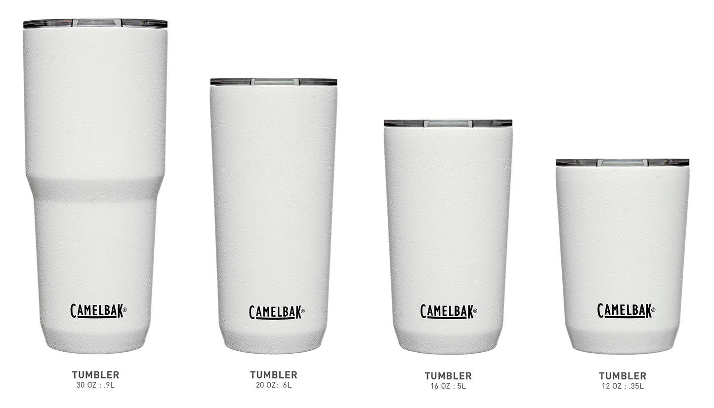 CamelBak Horizon 12oz Tumbler - Insulated Stainless Steel - Tri-Mode Lid - Moss