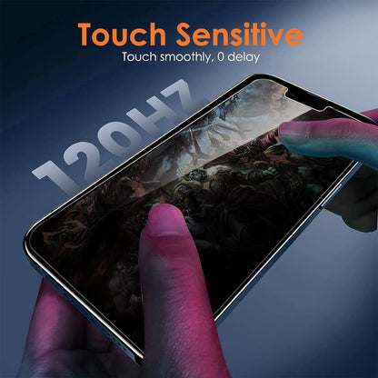 [2 Pack] Privacy Screen Protector for iPhone 11/XR, YMHML Tempered Glass Anti-Spy Bubble Free Case Friendly Easy Installation Film for iPhone 11/XR 6.1 Inch