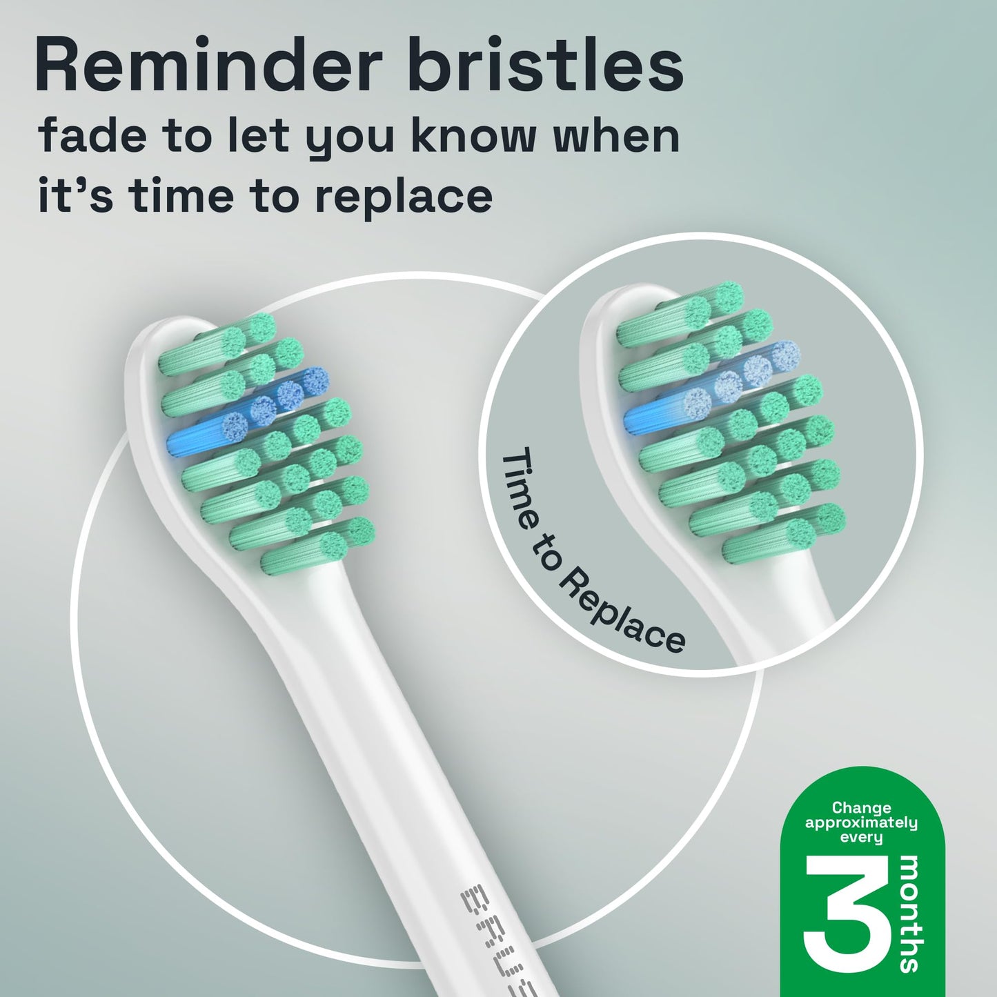 Brushmo e-Series Electric Sonic Toothbrush - Rechargeable Screw-On Electronic Tooth Brush for Adults with 3 Modes & Timer - IPX7 Waterproof, Long-Lasting Battery & Wireless Charging Base - White