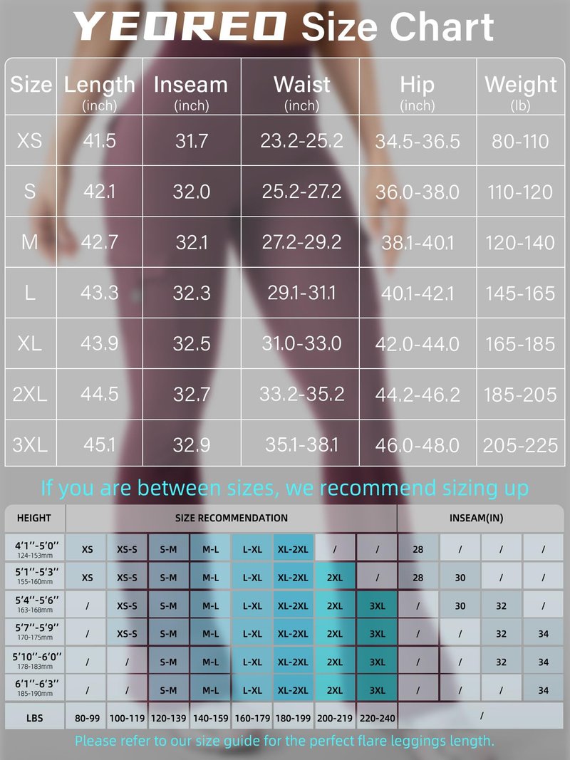 YEOREO CoreFlex Women Workout Flare Leggings with Pockets Hidden Scrunch High Waisted Cargo Gym Yoga Leggings Dark Cherry XS