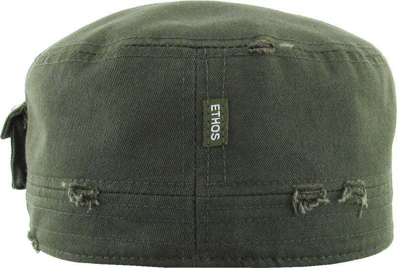 KBK-1465 OLV M Cadet Army Cap Basic Everyday Military Style Hat (Now with STASH Pocket Version Available)