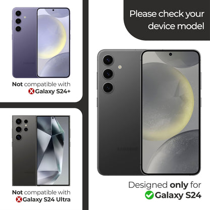 ArmorSuit 2 Pack for Samsung Galaxy S24 Ultra Screen Protector (6.8") Case Friendly MilitaryShield HD Clear Film - Made in USA