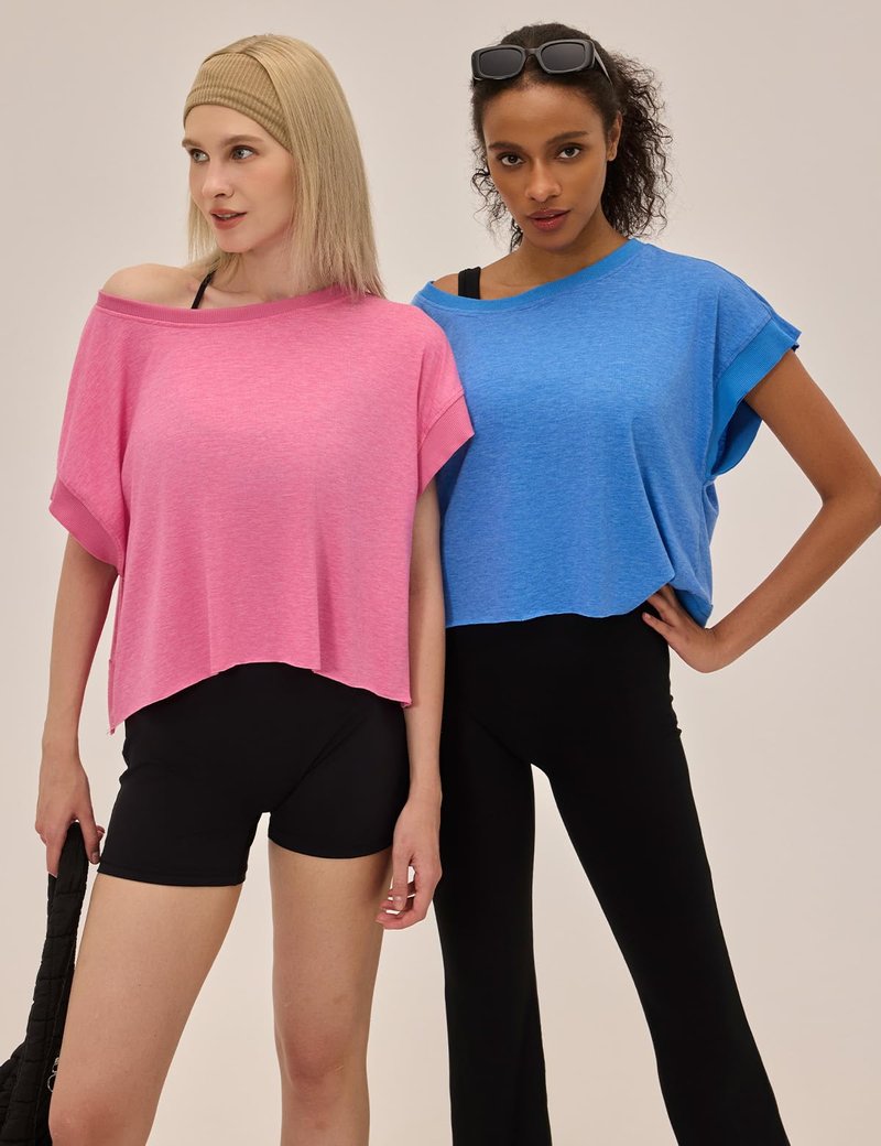 UNIANKIYA Open Back Workout Tops for Women Loose Fit Athletic Crop Tee Short Sleeve Gym Running Yoga Shirt Yellow